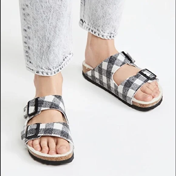 Birkenstock | Shoes | New Birkenstock Arizona Shearling Wool  display picture 1